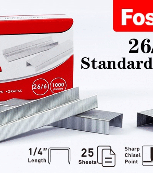 General Purpose Useful 26/6 Staple Pin in Color Box